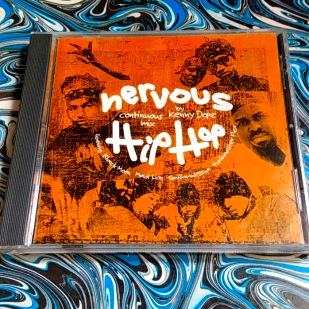 KENNY DOPE* ~ NERVOUS HIP HOP (A CONTINUOUS MIX BY KENNY DOPE)U.S. 1995 CD